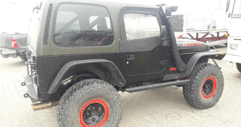 Jeep Wrangler cena 67000 przebieg: 55000, rok produkcji 2001 z Wąbrzeźno małe 7